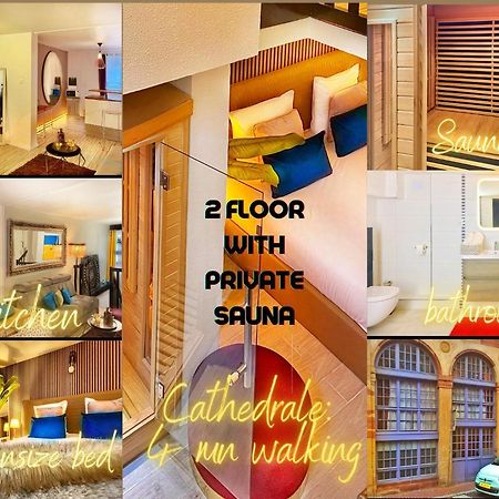 Apartment Duplex With Sauna City- Center Cathedrale Straatsburg Buitenkant foto