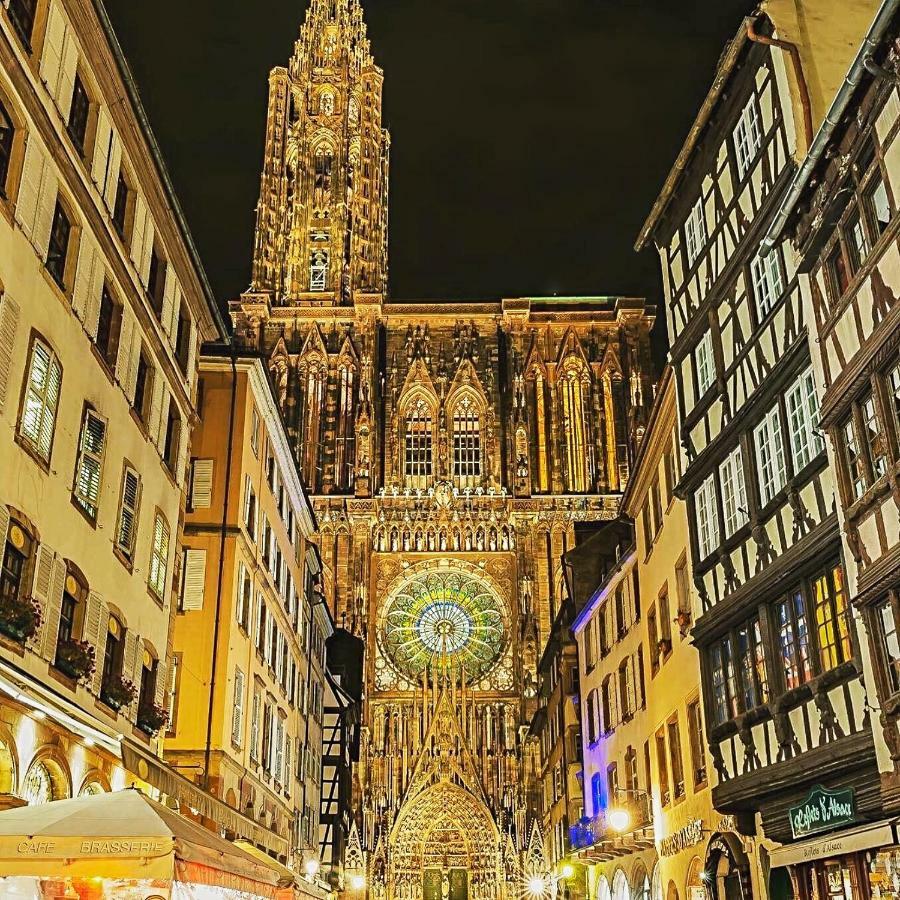 Apartment Duplex With Sauna City- Center Cathedrale Straatsburg Buitenkant foto