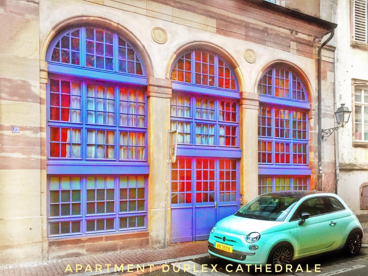 Apartment Duplex With Sauna City- Center Cathedrale Straatsburg Buitenkant foto